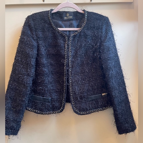 Textured Cardigan/Jacket Made in Italy - Picture 1 of 7